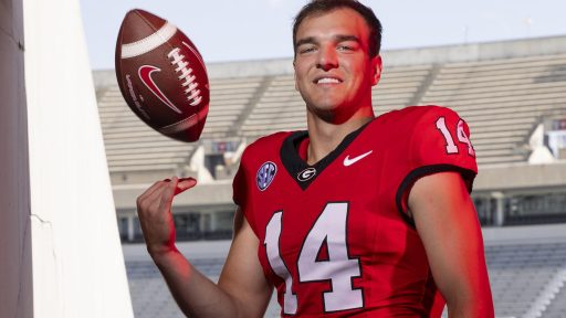 ‘Plain-wrapper guy’ Gunner Stockton suddenly carrying Georgia’s CFP hopes