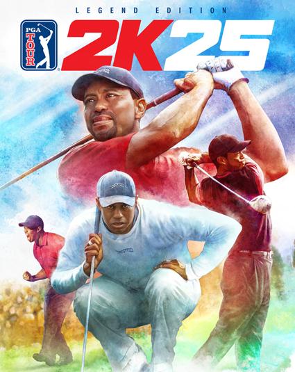 PGA Tour 2K25 announces release date and reveals Tiger Woods as cover athlete