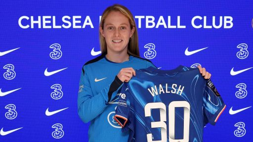 Chelsea sign England star Walsh from Barcelona