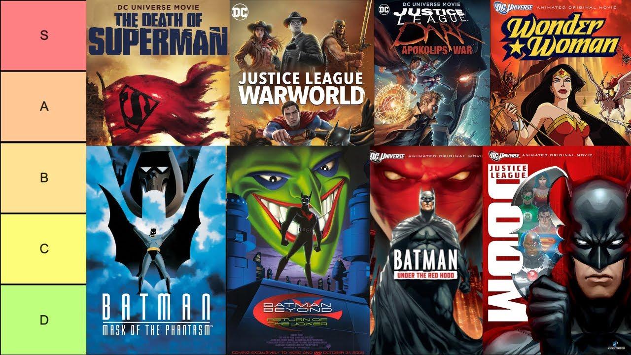 DC Animated Movies In Order: How to Watch 59 Original and Universe Films