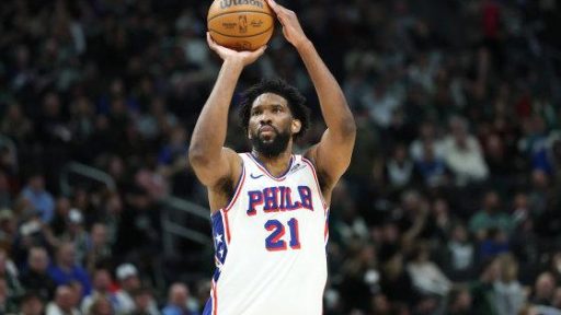 Embiid to miss remainder of season due to knee