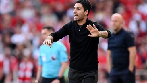 Arteta slams ‘unacceptable’ Arsenal performance