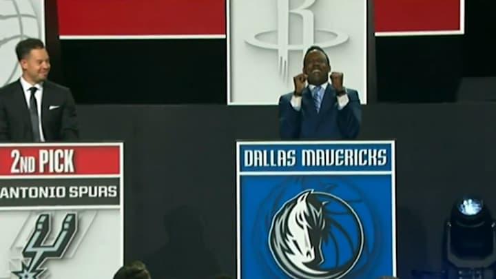 Mavericks win NBA draft lottery with 1.8% odds