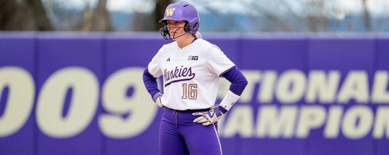 How Alexis DeBoer has made a name for herself with Washington softball